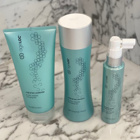 Nu Skin Hair Nu Skin Ageloc Shampoo Conditioner And Hair Serum Poshmark